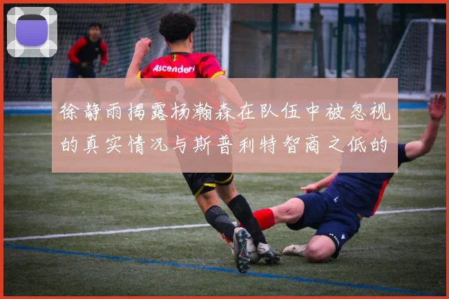 徐静雨揭露杨瀚森在队伍中被忽视的真实情况与斯普利特智商之低的尴尬真相